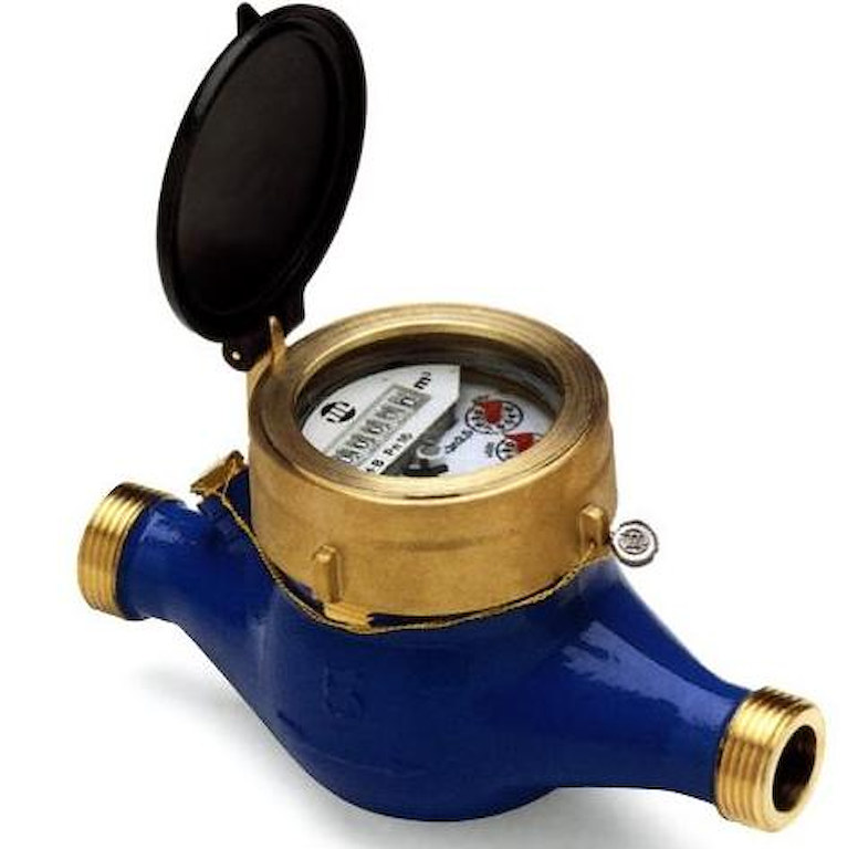 m Produktov� obr�zek: Vodoměr DOMOVNÍ;DS-TRP/M10 QN2,5 DN20(3/4")30°C L=165mm.