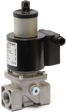 Produktov� obr�zek: 2/2 elmagvent.Rp 1/2", NC, 0-500 mbar, 230V AC, pro zemní plyn s LED