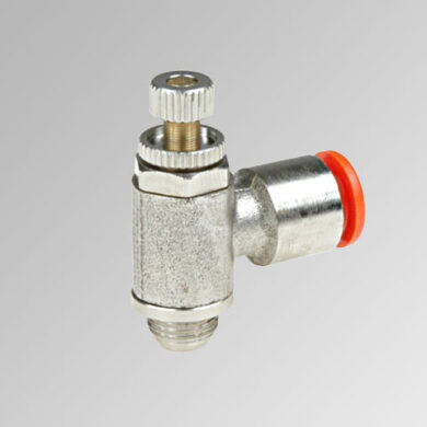 Škrtící ventil jednošměr.G1/8,pr.8 na ventil  (9031108)