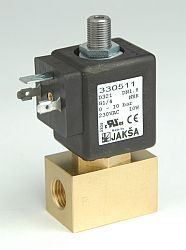 D384 - 3/2 elektromagnetický ventil-přímo ovládaný
DN2,3;230V AC,G1/4,0-15bar,NC,Tmax.90°C
konektor není součástí balení ventilu
