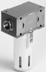 FIL 300 3/4 50 RMSA - filtr mechanických nečistot a odlučovač kondenzátu G3/4, 
vložka 50 µm, nádobka 75 cm3 transparentní,
ruční /poloautomat.odpouštění kondenzátu