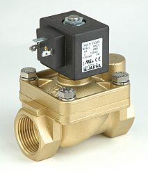 M2621 - 2/2 elektromagnetický ventil - nuceně ovládaný, DN25; G 1, 230V AC, 0-10bar, NC, Tmax.+85°C
konektor není součástí ventilu