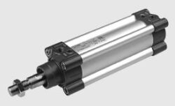 Pneumatický válec dvojčinný ISO 15552 - prmr 50mm, zdvih 100mm, s magnetickm pstem
s nastavitelnm tlumenm koncovch poloh