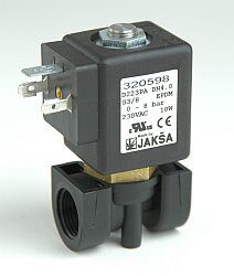 D223PA - 2/2 elektromagnetický ventil-přímo ovládaný
DN4,24V AC,G3/8,0-8bar,NC,Tmax.+130°C
konektor není součástí balení ventilu
