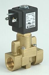 B27 - 2/2 elektromagnetický ventil-nepřímo ovládaný 
DN10; 230V AC, G1/2, NC 0,3-50bar
Tmax.+100°C

