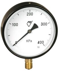 03313 - AZ - Standardní tlakoměr se spodním přípojem.
03313 - AZ M20x1,5