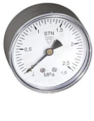 03358 - S - Standardní tlakoměr se zadním přípojem.
03358 - P M12x1,5