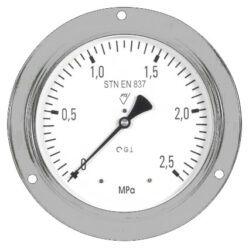03323 - S - Standardní tlakoměr se zadním přípojem a volitelně s přední přírubou.
03323 -S  M20x1,5